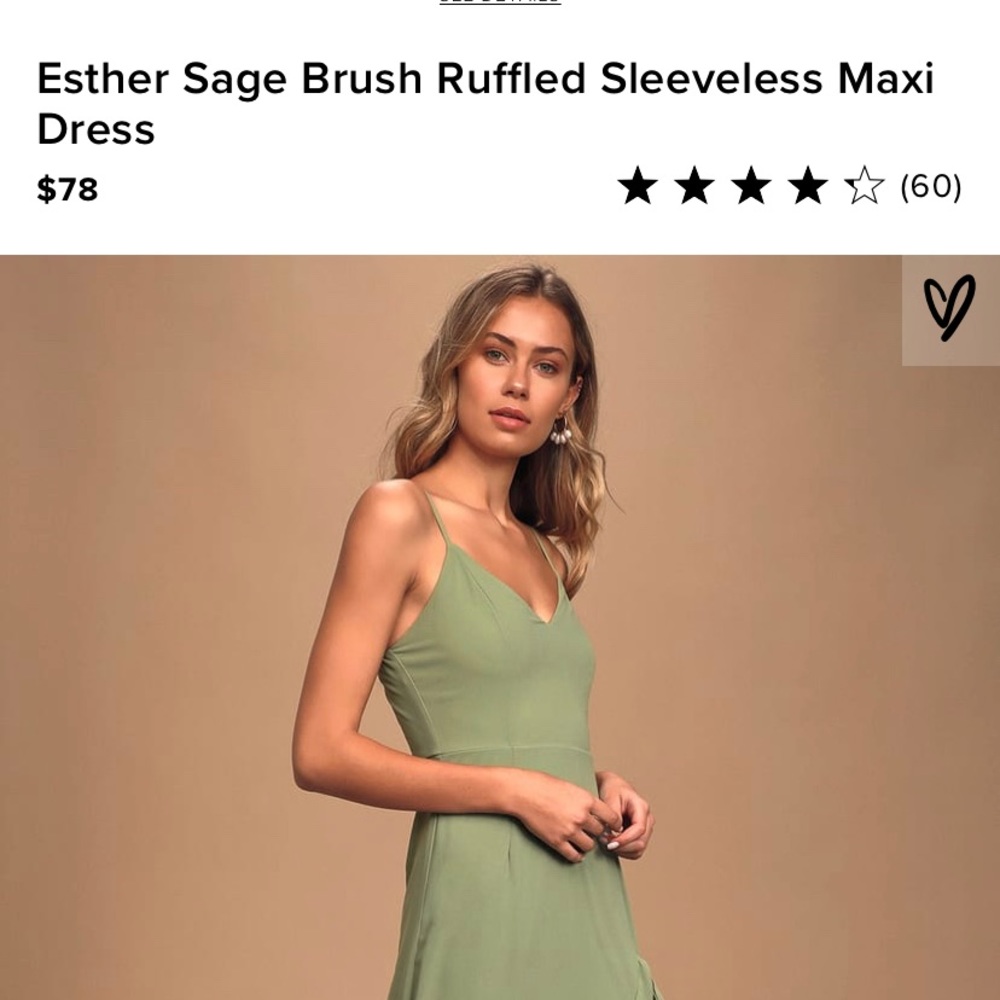 Brand new lulus light green dress